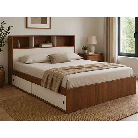 تخت خواب دو نفره باکسدار کوبانا TD3038